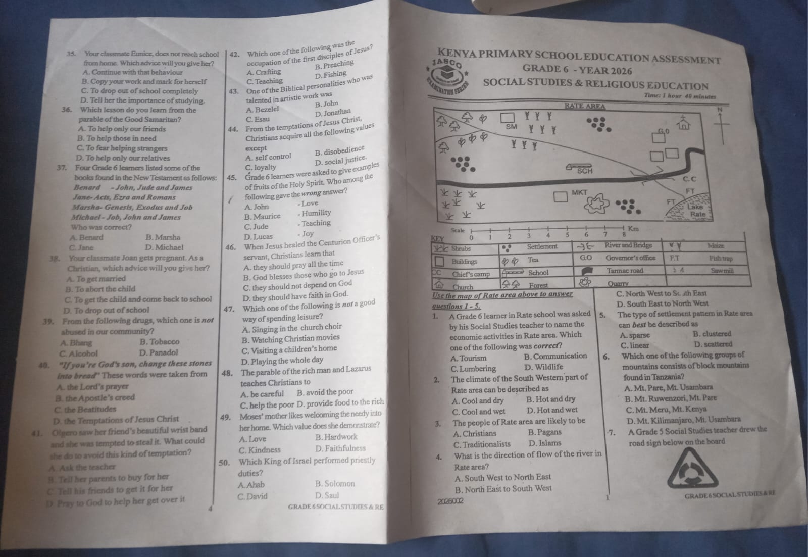 Upper Primary Assessment Tests (Grade 4-6)